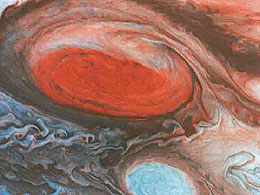 Юпитер.Большое красное пятно